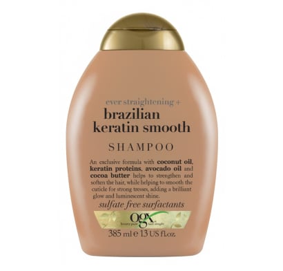 Shampoo OGX Terapia de Keratina Brasileña 385 ml