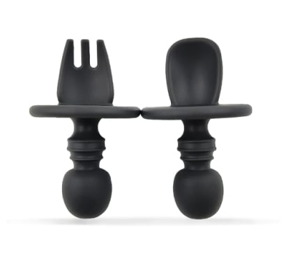 Cubiertos de Aprendizaje Storki Gris