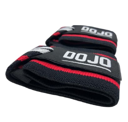 Muñequeras Dojo Rojas