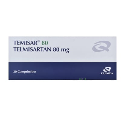 Temisar 80 mg 30 Comprimidos