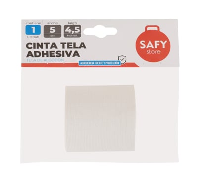 Cinta Tela Adhesiva Safy 5 x 4.5 cm