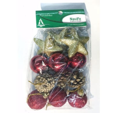 Surtido Mediano para Árbol de Navidad