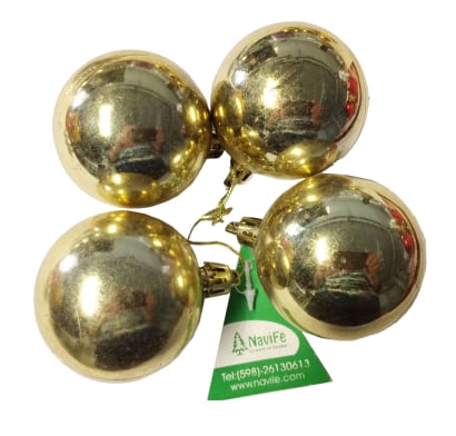 Chirimbolo Liso 6 Cm 4 Unidades 