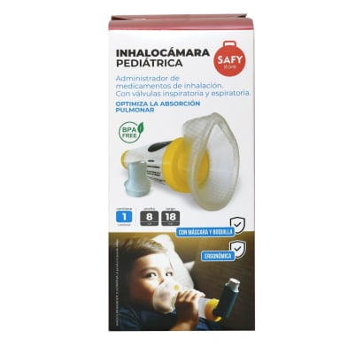 Kit Inhalocámara Safy Pediátrica