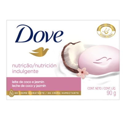 BARRA DOVE LECHE DE COCO 90 GRS.