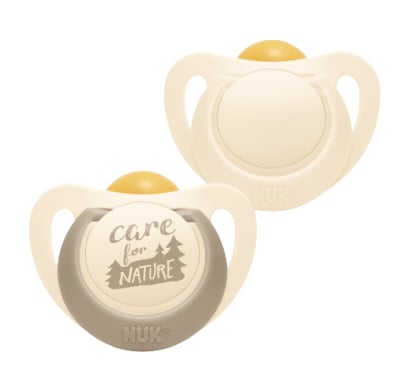 Chupete Nuk For Nature Látex 2 Unidades 6 a 18 Meses