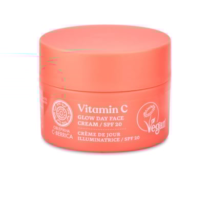 Crema Facial Natura Siberica Hidratante Con Brillo Fps20 50 Ml