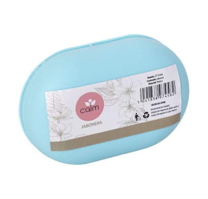 Jabonera Calm Celeste