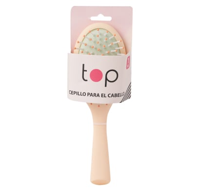 Cepillo para el Pelo Top Pastel Colores Surtidos 1 Unidad