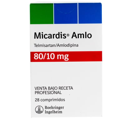 MICARDIS AMLO 80/10MG X 28 COMPRIMIDOS