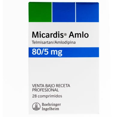 MICARDIS AMLO 80/5MG X 28 COMPRIMIDOS