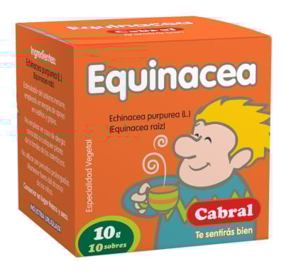 Té Equinacea Cabral 10 Saquitos