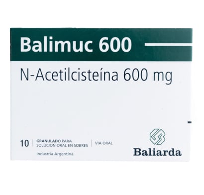 BALIMUC 600MG 10 SOBRES