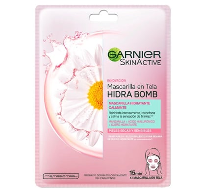 Mascarilla Facial Garnier Skin Active Manzanilla 1 Unidad