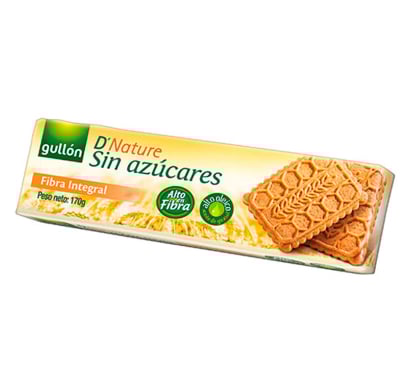 Galleta Fibra Integral sin Azúcar 170 g