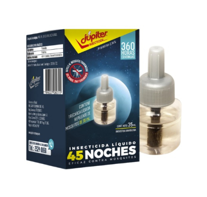 Repuesto Júpiter Insecticida Líquido 45 Noches