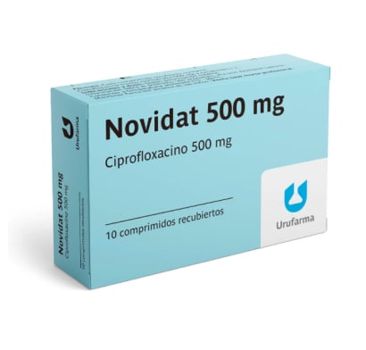Novidat 500 mg 10 Comprimidos Recubiertos