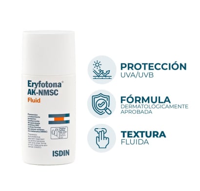 CREMA ISDIN ERYFOTONA AK-NMSC FLUID 50ML SPF99