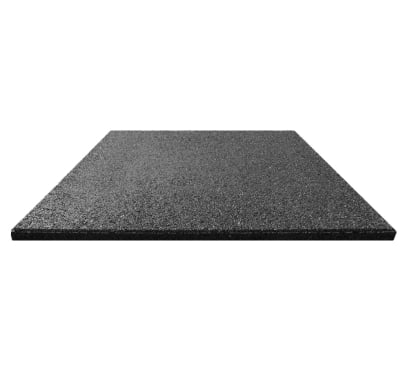 Piso de Goma Caucho para Gimnasio Crossfit 50 x 50 cm