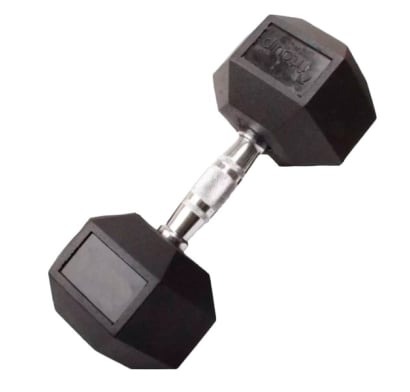 Mancuerna Hexagonal Engomada 18 kg