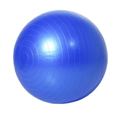 Pelota de Pilates 85 cm + Inflador Pro Azul