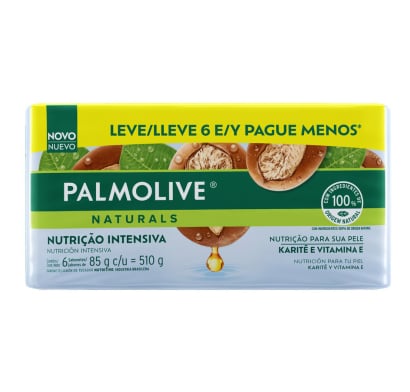 Jabón en Barra Palmolive Karité Corporal 85 g 6 Unidades