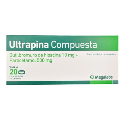 Ultrapina Compuesta 20 Comprimidos