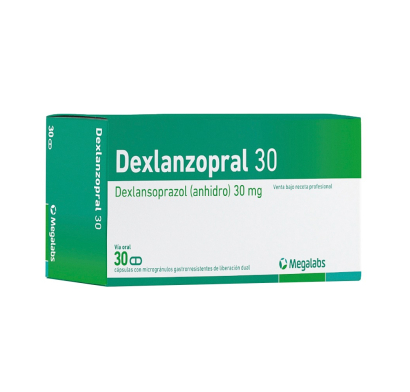 Dexlanzopral 30 mg LD 30 Comprimidos