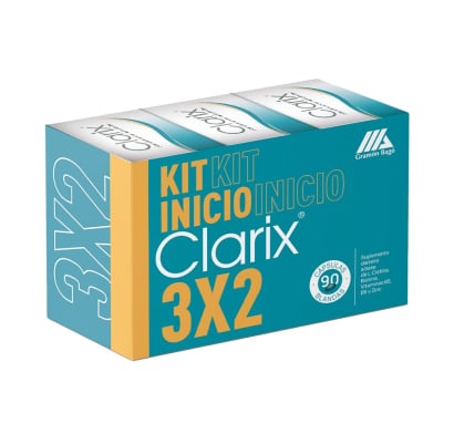 Suplemento Clarix Kit Inicio 3 Unidades