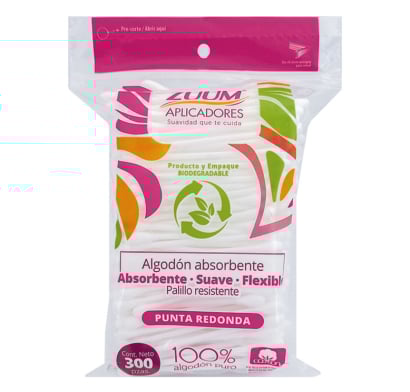 Hisopos Zuum 300 Unidades