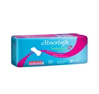 Protectores Diarios Absorbex 60 Unidades