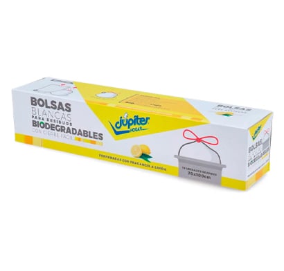 Bolsas de Residuos Júpiter 70 x 100 cm 10 Unidades Amarillo