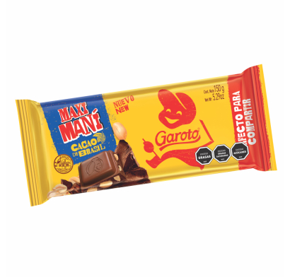 Tableta de Chocolate Jumbo Garoto Maní 150 g