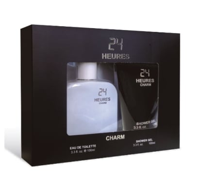 Set Perfume Casapueblo 24hrs Charm Men EDT 100 ml + Gel de Ducha 100 ml
