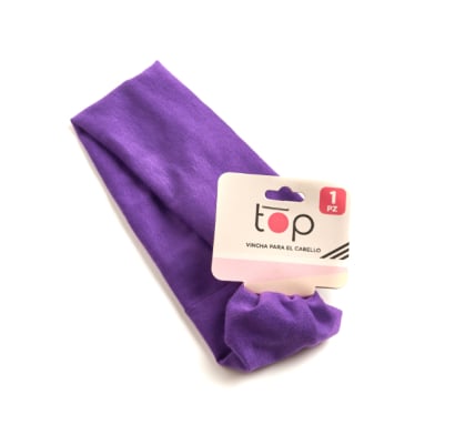 Vincha para el Pelo Top Violeta 1 Unidad
