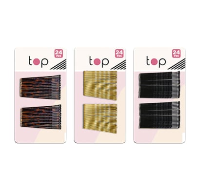 Ondulines para el Pelo Top 24 Unidades Colores Surtidos