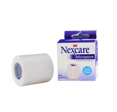 Cinta Leuco Micropore Nexcare 5 cm x 9 m