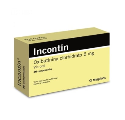 Incontin 5 mg 30 Comprimidos