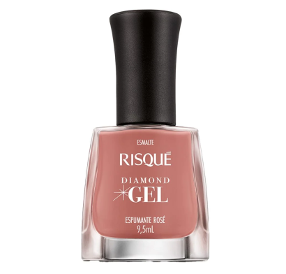 Esmalte Risqué Efecto Gel Espumante Rose 9.5 ml