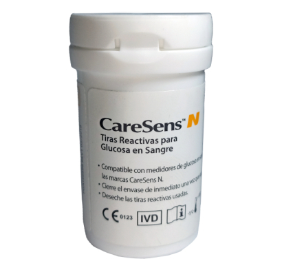 Tiras Caresens 25 Unidades