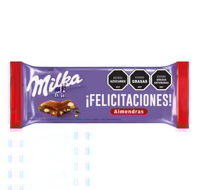 CHOCOLATE MILKA ALMENDRAS X 55G