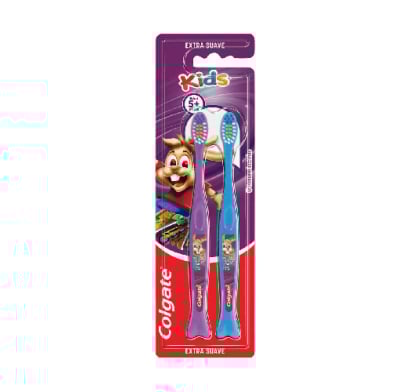 CEPILLO DE DIENTES COLGATE KIDS 5+ X2