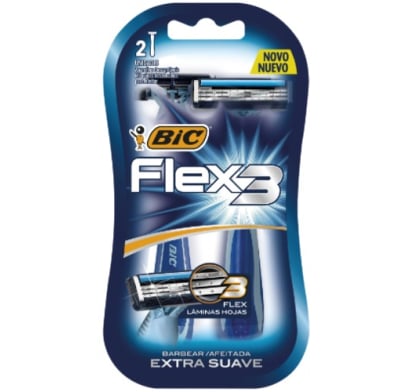 Afeitadora Bic Flex3 2 Unidades