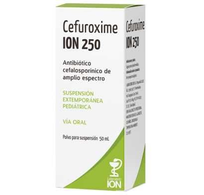 Cefuroxime ION 250 mg Suspensión 50 ml