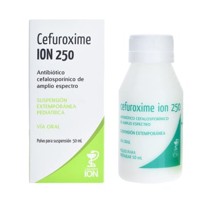 Cefuroxime ION 250 mg Suspensión 50 ml