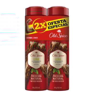 Desodorante en Aerosol Old Spice Vip 150 ml 2 Unidades