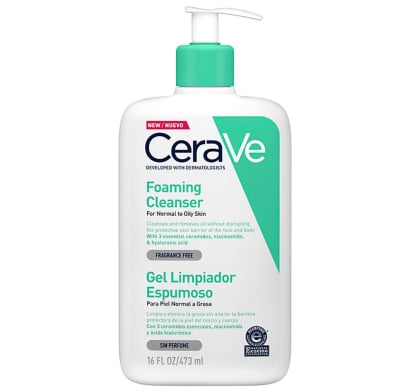 Gel CeraVe Limpiador Espumoso 473 ml