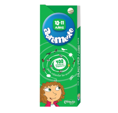 Libro Abremente 400 preguntas y respuestas 10 a 11 años