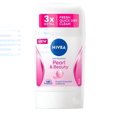 Antitranspirante en Barra Nivea Woman Pearl & Beauty 50 ml