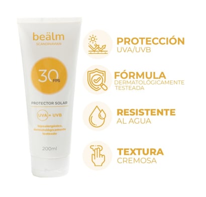 Protector Solar Beälm FPS30 200 g